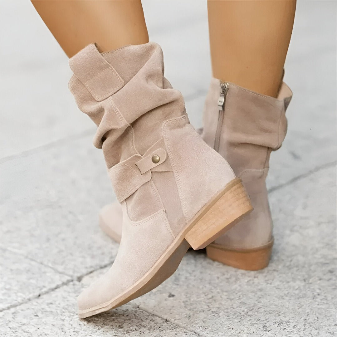 Damen Freizeitschuhe aus Wildlederimitat