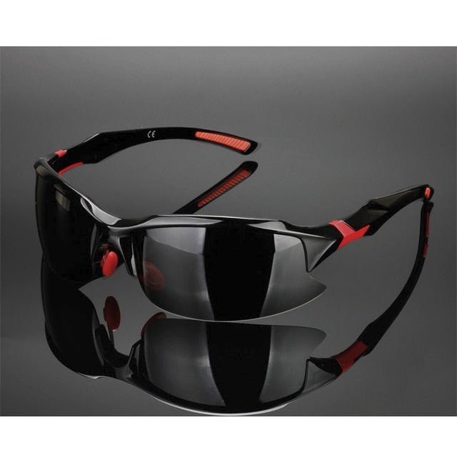 Polarisierte Fahrradbrillen für Herren, UV 400 Schutz, leichter Rahmen, ideal für Outdoor-Sportarten.