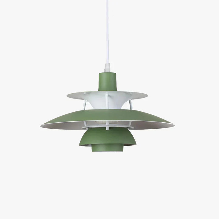 Moderne LED-Hängelampe mit Farbschirm für Innenräume