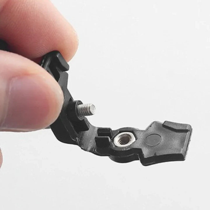 "Reißverschluss Reparatur Kit 6-teilig, silberne und schwarze Werkzeuge für Kleidung und Ausrüstung, vielseitig, robustes Set