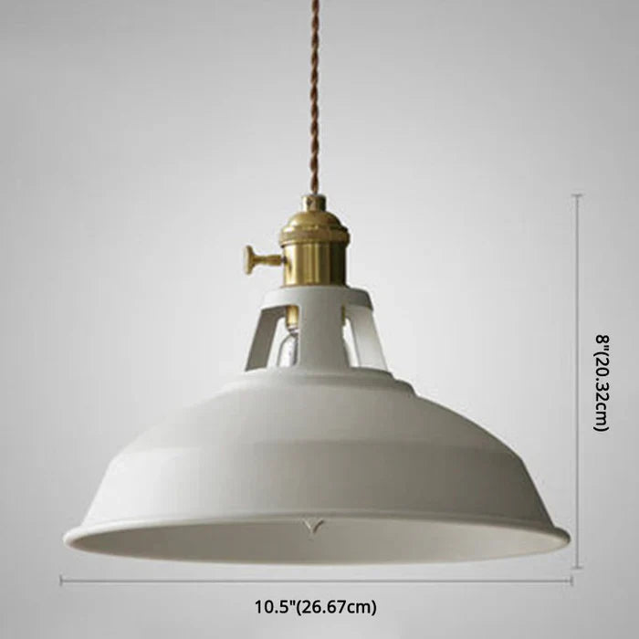 "Retro-Hängelampe im Industrie-Design, Metall, in Grün, mit verstellbarer Kette für Zuhause, ohne Lampe enthalten"