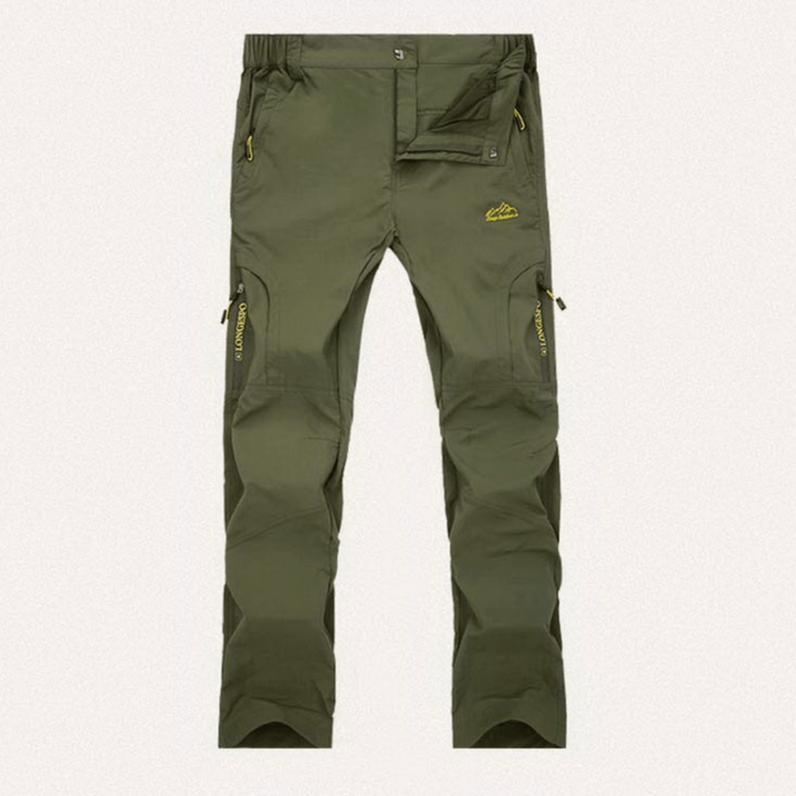 Robuste Outdoor-Cargohose mit schnell trocknendem Gewebe, praktischen Taschen und lockerer Passform für maximale Bewegungsfre