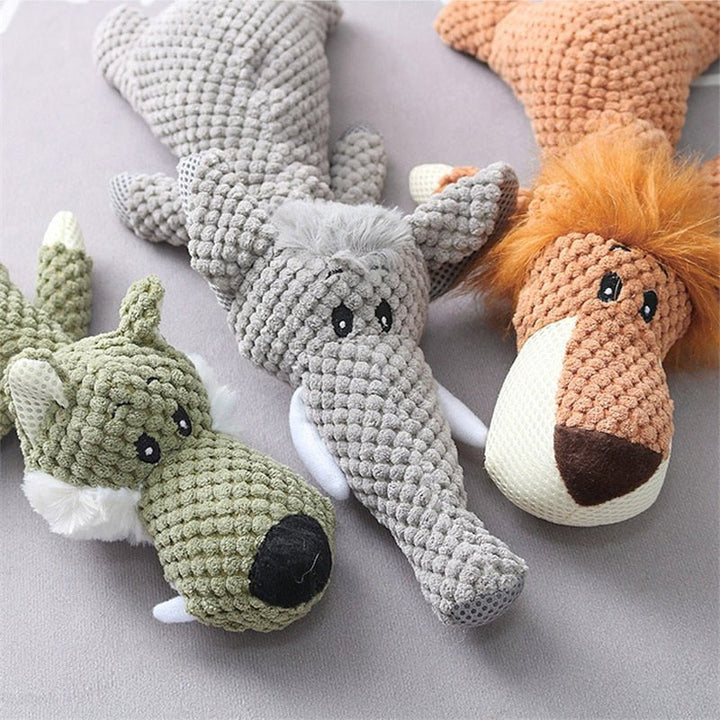 "Robustes Hundespielzeug aus widerstandsfähigem Material, ideal für Zahnpflege und kräftige Kauer, in leuchtendem Blau."