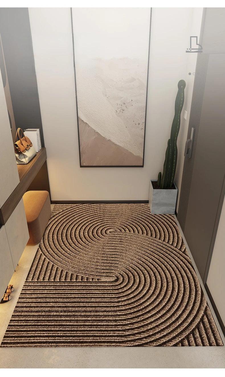 Rutschfeste CleanStep Fußmatte, Sandfänger, blau, für Innen-/Außenbereich; modernes Design, robuste PVC-Konstruktion.