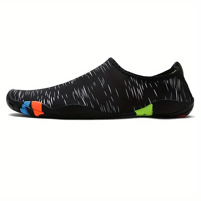 Rutschfeste Herren-Wasserschuhe in Blau; atmungsaktives, modernes Design ideal für den Strand, Größen 36-46.