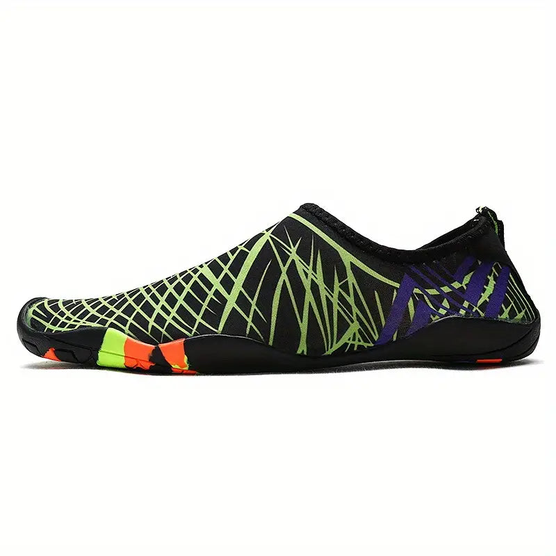 Rutschfeste Herren-Wasserschuhe in Blau; atmungsaktives, modernes Design ideal für den Strand, Größen 36-46.