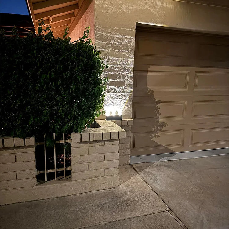 Solar LED Außenwandleuchte Schwarz - Modern & Umweltfreundlich