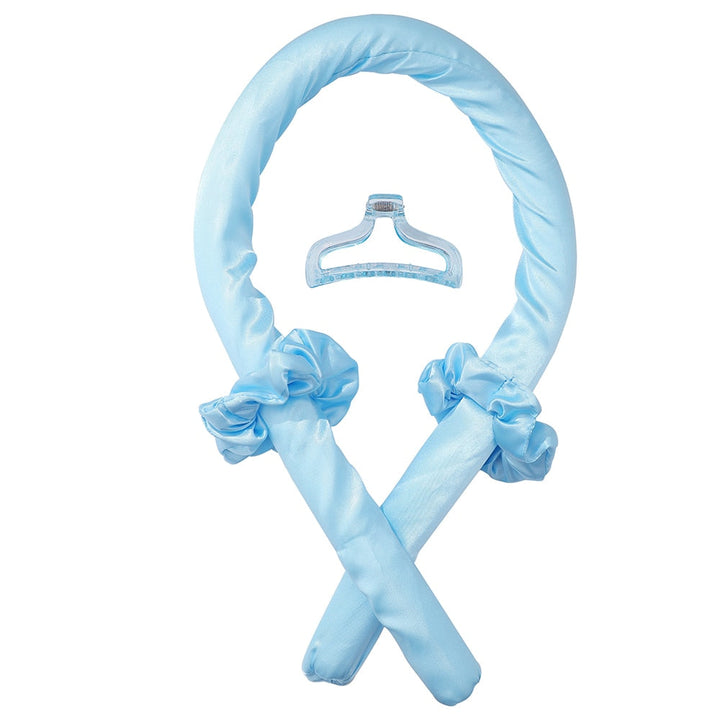 Sanfte Locken ohne Hitze: Flexibler, pinker Lockenwickler, ideal für weiche, voluminöse Locken über Nacht, schonend & einfach