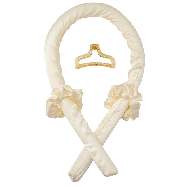 Sanfte Locken ohne Hitze: Flexibler, pinker Lockenwickler, ideal für weiche, voluminöse Locken über Nacht, schonend & einfach