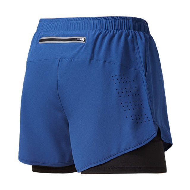 "Schnelltrocknende Herrenlaufshorts, dunkelgrau, mit Taschen und Mesh-Einsätzen für Atmungsaktivität und Bewegungsfreiheit."