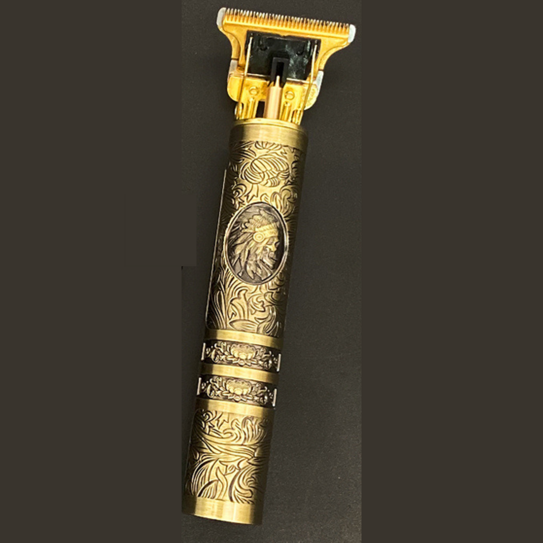 "Skulltrim Barttrimmer, wasserdichtes, ergonomisches Design, ideal für präzises Trimmen in Dusche, vielseitige Funktionen"