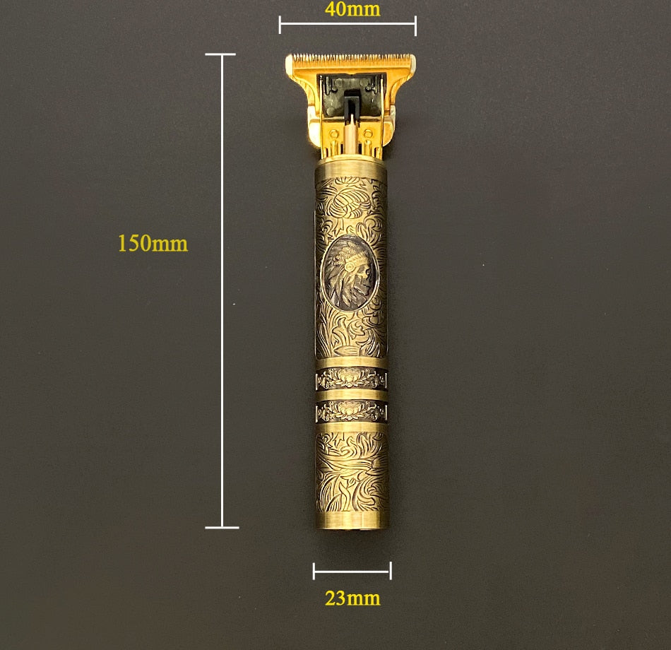 "Skulltrim Barttrimmer, wasserdichtes, ergonomisches Design, ideal für präzises Trimmen in Dusche, vielseitige Funktionen"