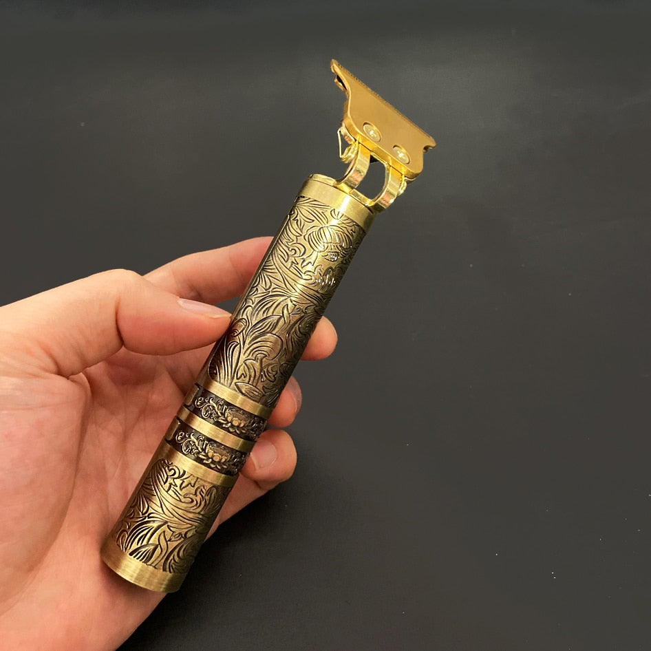 "Skulltrim Barttrimmer, wasserdichtes, ergonomisches Design, ideal für präzises Trimmen in Dusche, vielseitige Funktionen"