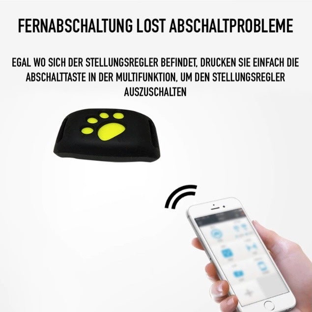 "Smart GPS Katzenhalsband, Echtzeit-Tracking, schwarzes Halsband mit robustem Design für Sicherheit"