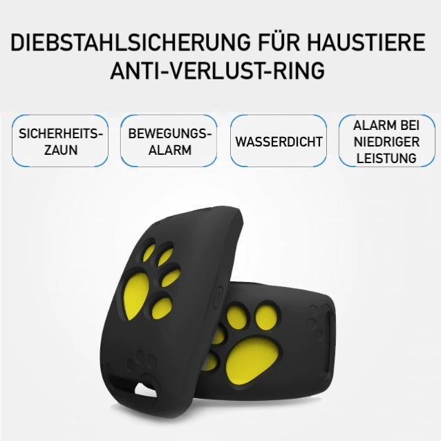 "Smart GPS Katzenhalsband, Echtzeit-Tracking, schwarzes Halsband mit robustem Design für Sicherheit"