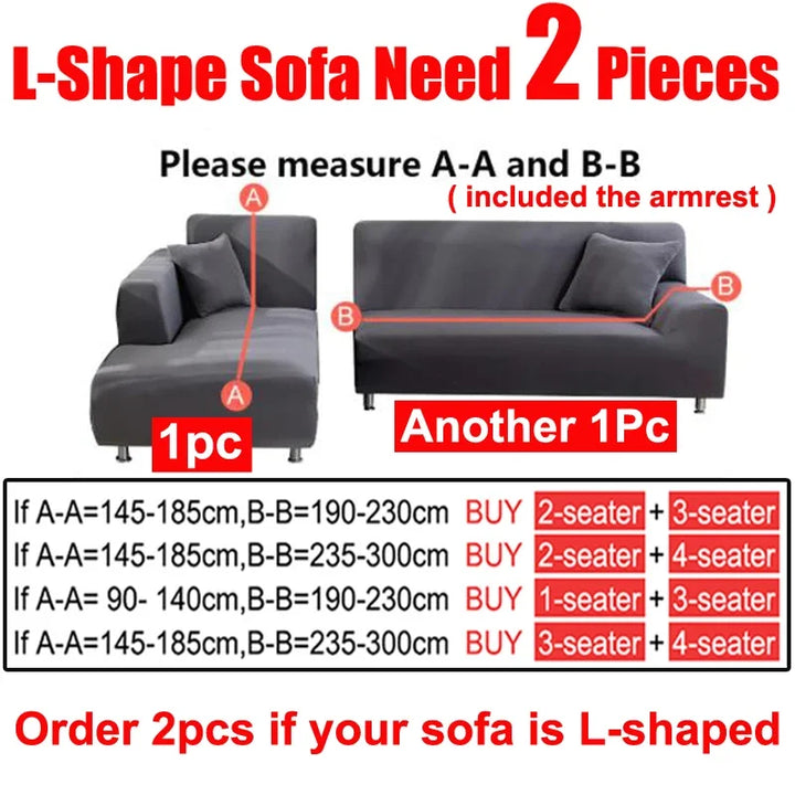 "SofaStyle Premium Sofabezug in Dunkelgrau, elastisch, passt auf alle Sofa-Typen, schützt vor Flecken und Kratzern."