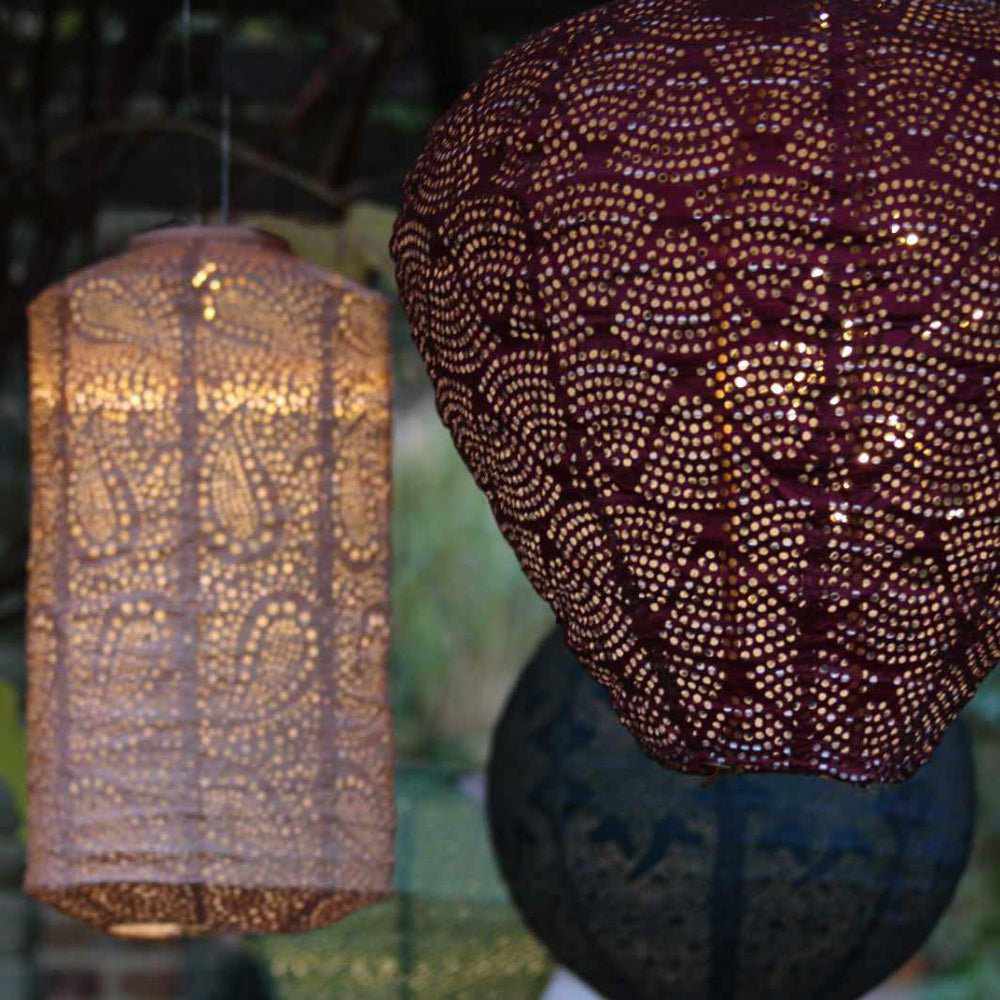 Solar Laterne im Luftballon-Design für den Garten