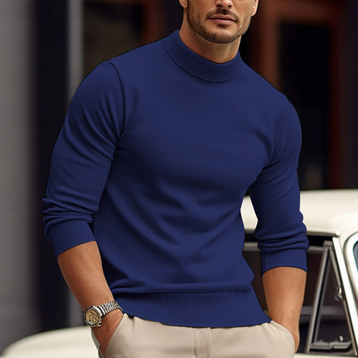 "Stilvoller Herren-Pullover aus weicher Baumwolle, klassisches Design, elegant und vielseitig für jeden Anlass."