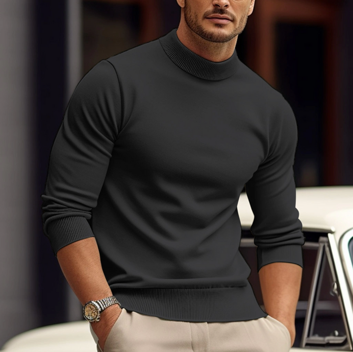 "Stilvoller Herren-Pullover aus weicher Baumwolle, klassisches Design, elegant und vielseitig für jeden Anlass."