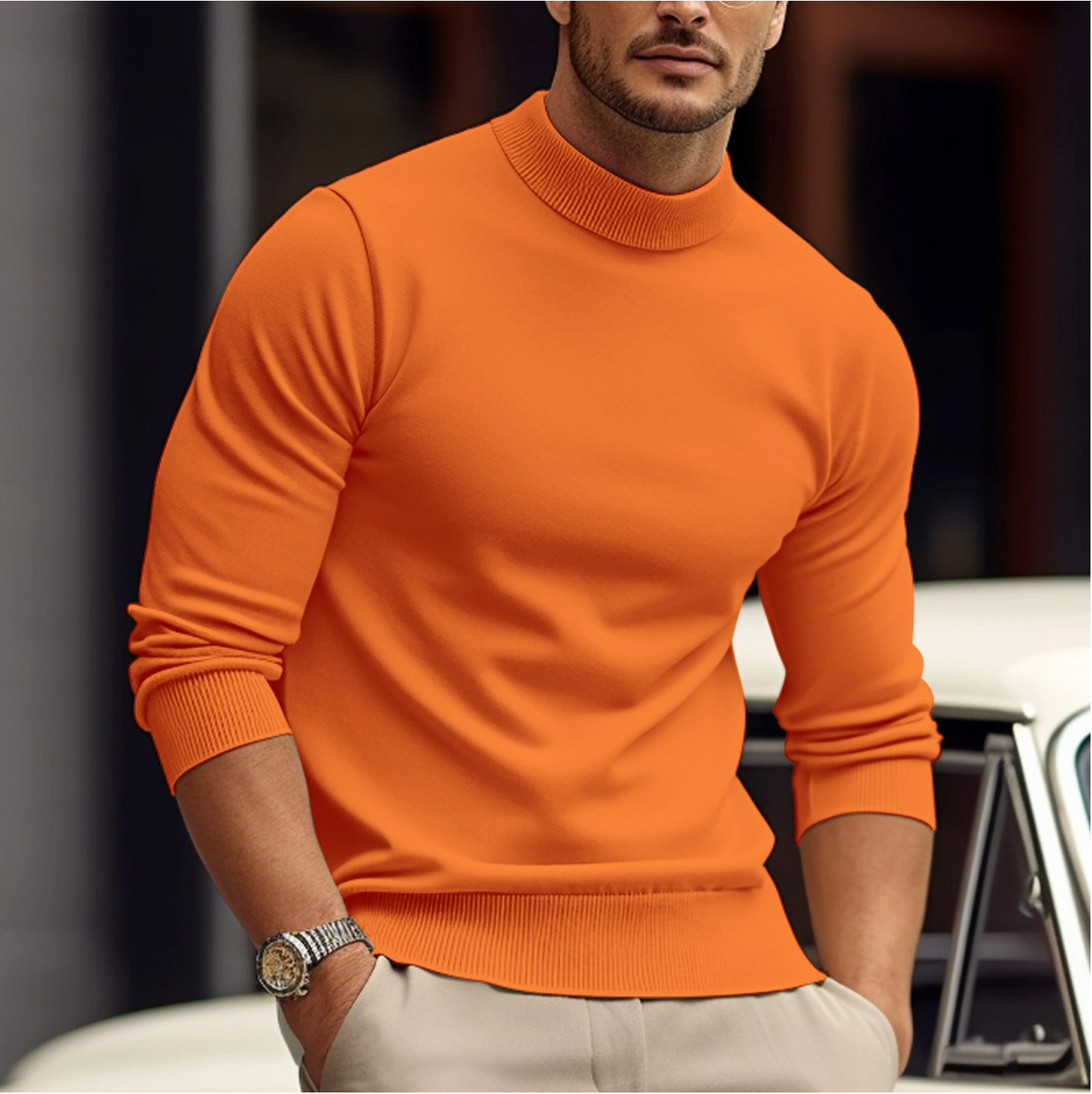 "Stilvoller Herren-Pullover aus weicher Baumwolle, klassisches Design, elegant und vielseitig für jeden Anlass."