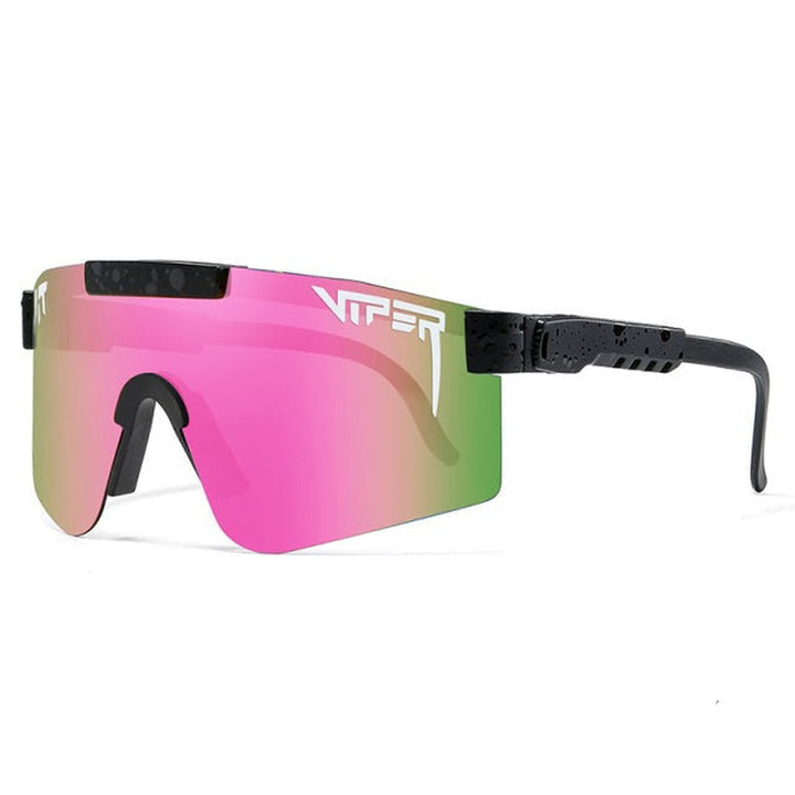 Stylische Damen-Sonnenbrille, polarisiert, UV-Schutz, orange Gläser, komfortabel, ideal für Outdoor-Aktivitäten.