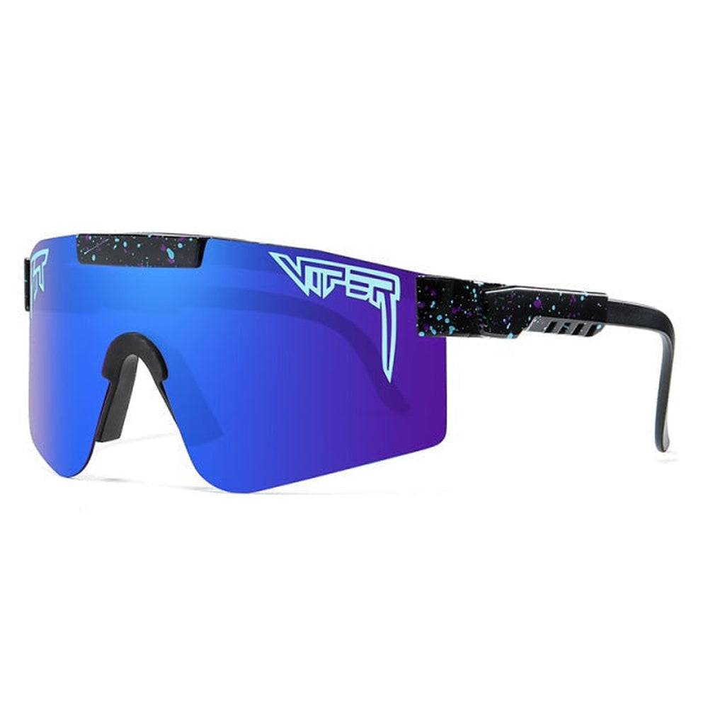 Stylische Damen-Sonnenbrille, polarisiert, UV-Schutz, orange Gläser, komfortabel, ideal für Outdoor-Aktivitäten.