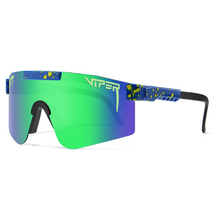 Stylische Damen-Sonnenbrille, polarisiert, UV-Schutz, orange Gläser, komfortabel, ideal für Outdoor-Aktivitäten.