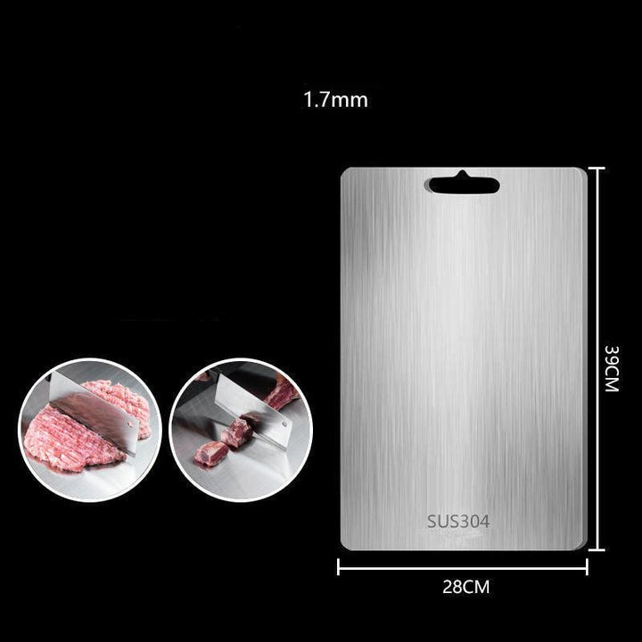 Titanium Schneidebrett, robust und hygienisch, modernes Design, antibakteriell, ideal für Küchenarbeiten, langlebig.