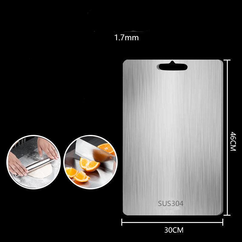 Titanium Schneidebrett, robust und hygienisch, modernes Design, antibakteriell, ideal für Küchenarbeiten, langlebig.