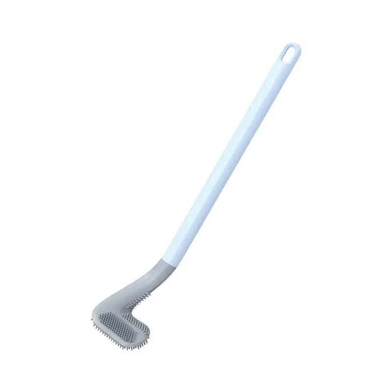 "Toilettenbürste mit Golfkopf-Design, weiß, sportliches Flair, ergonomischer Griff, robuste Borsten, Badezimmerdeko"