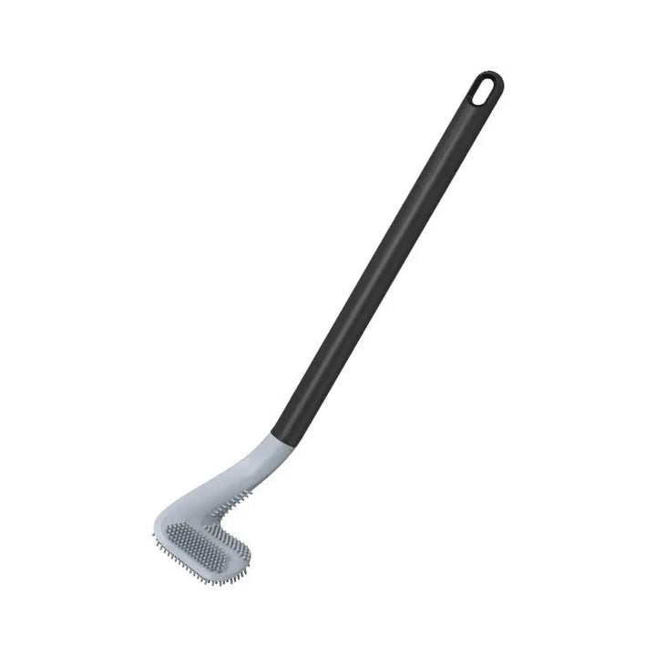 "Toilettenbürste mit Golfkopf-Design, weiß, sportliches Flair, ergonomischer Griff, robuste Borsten, Badezimmerdeko"