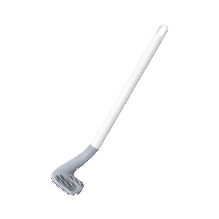 "Toilettenbürste mit Golfkopf-Design, weiß, sportliches Flair, ergonomischer Griff, robuste Borsten, Badezimmerdeko"