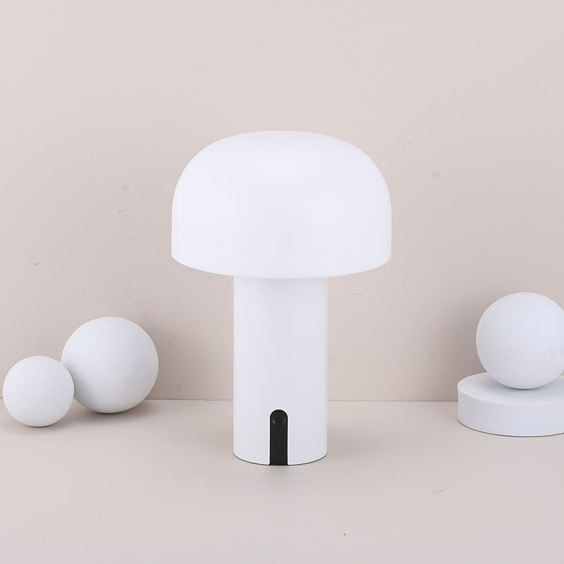 Elegante kabellose Pilz-Tischlampe mit Dimmfunktion