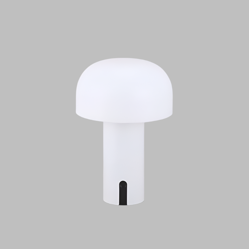 Elegante kabellose Pilz-Tischlampe mit Dimmfunktion