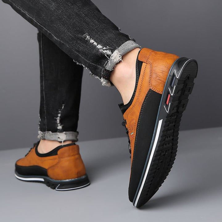"Ultraleichte Herren Sneaker in klassischem Design, erhältlich in verschiedenen Farben, mit stoßdämpfender Sohle."