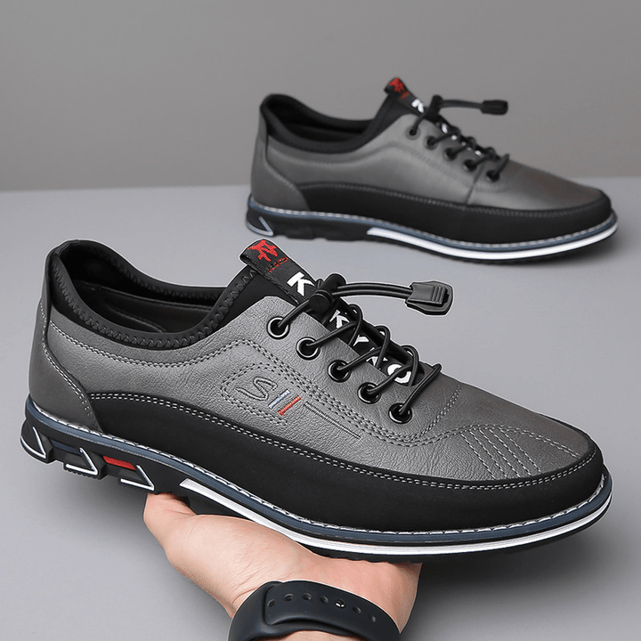 "Ultraleichte Herren Sneaker in klassischem Design, erhältlich in verschiedenen Farben, mit stoßdämpfender Sohle."