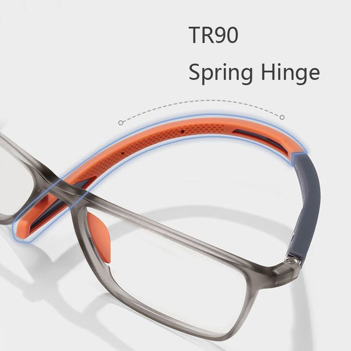 "Ultraleichte multifokale Lesebrille mit Blaulichtfilter, elegante Damenbrille in modernem Design, ideal für Alltag und Büro.