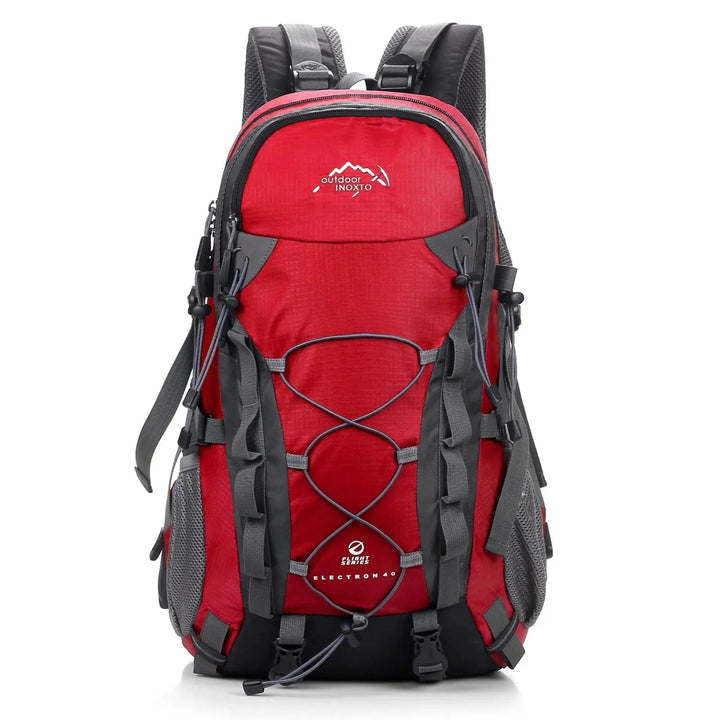"Unisex Outdoor-Rucksack 40L, vielseitig, grün, mit verstellbaren Gurten und Taschen, ideal für Abenteuer und Camping."