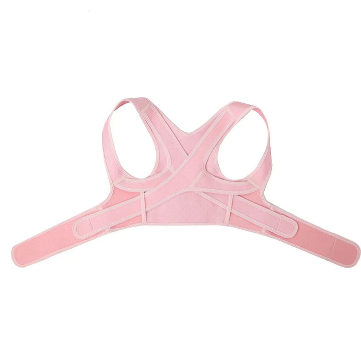 Unsichtbarer Rückenstabilisator, ergonomisch, schlankes Design, unter Kleidung tragbar, verbessert Körperhaltung, atmungsakti