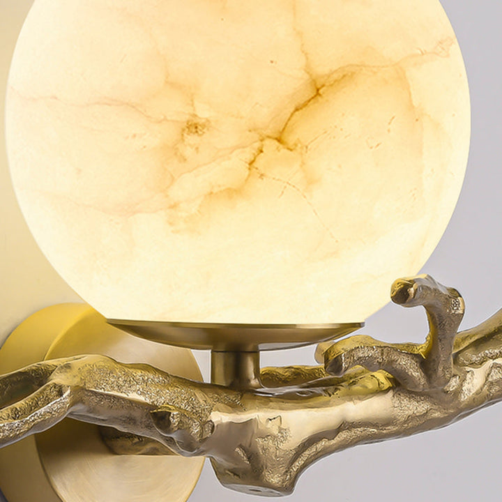 Moderne Marmor-Kupfer-Wandlampe für jedes Zimmer