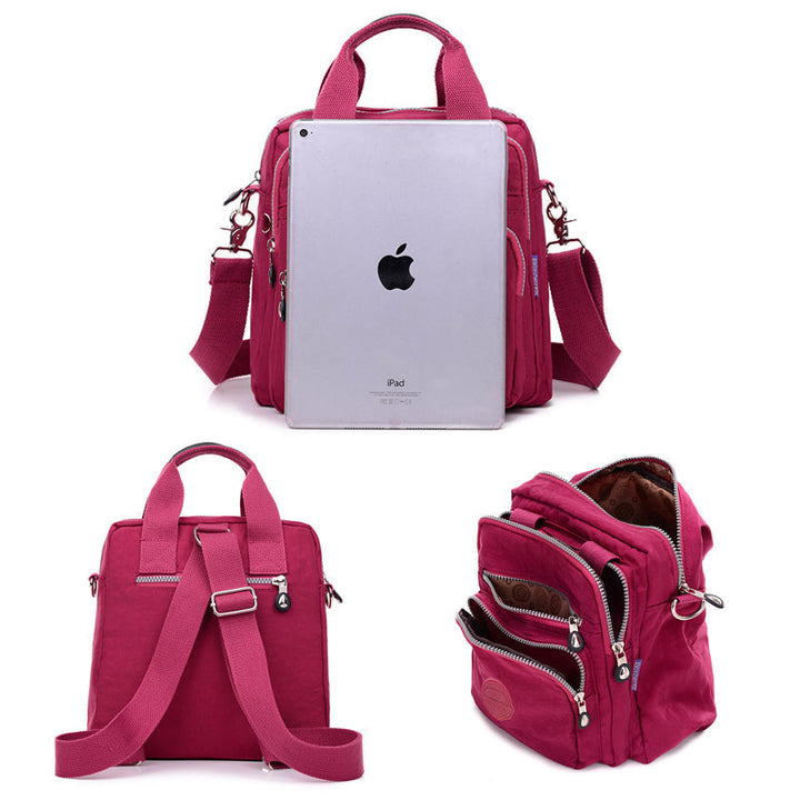 Vielseitige 3-in-1 wasserdichte Damen Crossbody Tasche, elegant, geräumig und schützend, ideal für stilvolle Frauen.