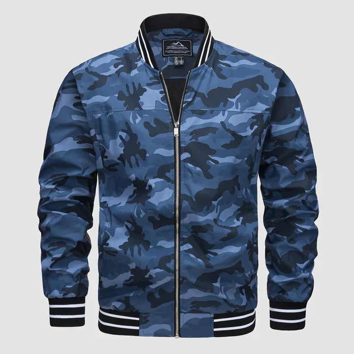 Vielseitige Herren Sommerjacke: leicht, atmungsaktiv, stilvoll, in Hellblau, modern geschnitten für maximalen Komfort.