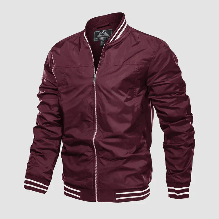 Vielseitige Herren Sommerjacke: leicht, atmungsaktiv, stilvoll, in Hellblau, modern geschnitten für maximalen Komfort.