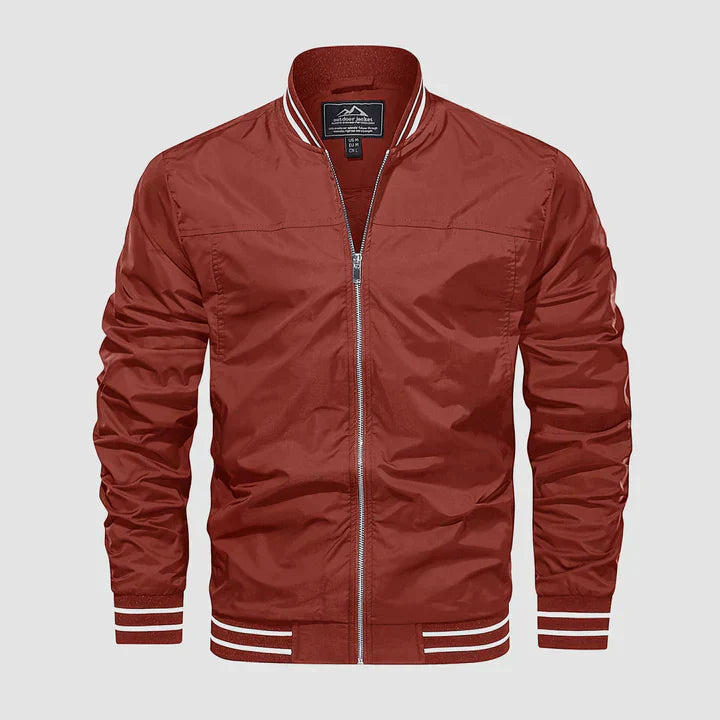 Vielseitige Herren Sommerjacke: leicht, atmungsaktiv, stilvoll, in Hellblau, modern geschnitten für maximalen Komfort.