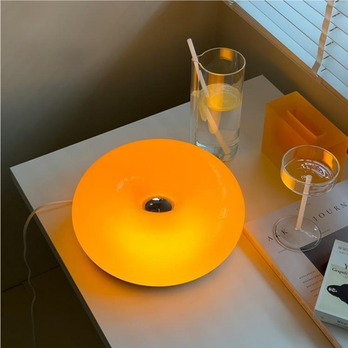 Bauhaus Donut Wandleuchte & Tischleuchte LED Dimmbar
