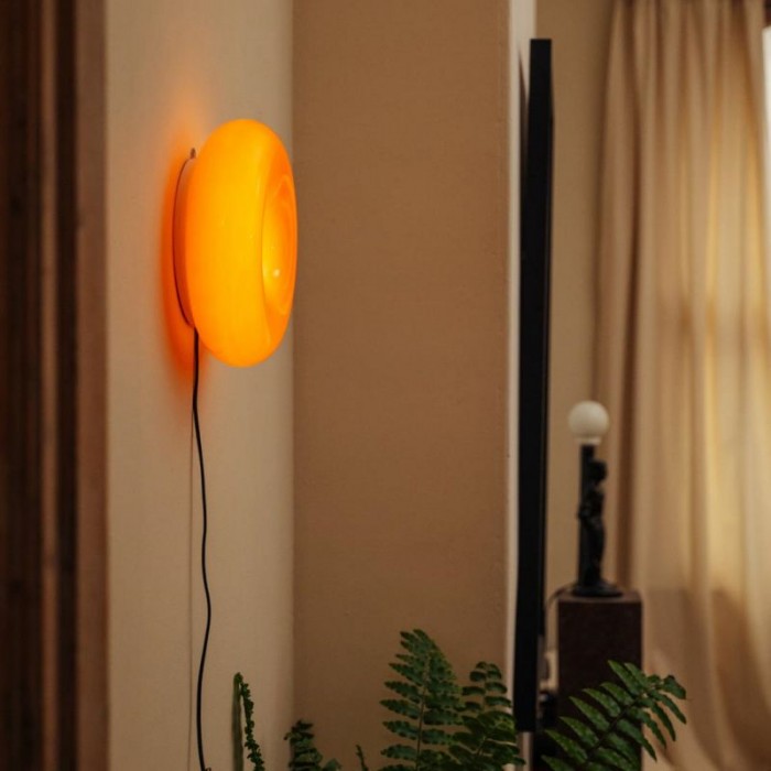 Bauhaus Donut LED-Wandleuchte & Tischlampe