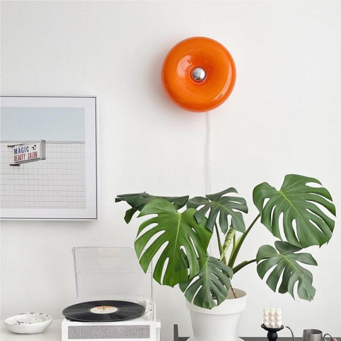 Bauhaus Donut Wandleuchte & Tischleuchte LED Dimmbar