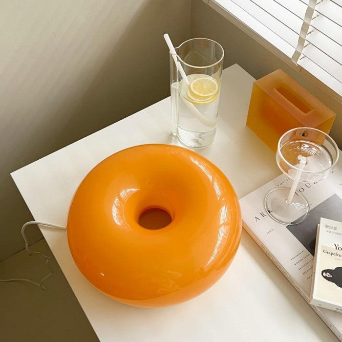 Bauhaus Donut LED-Wandleuchte & Tischlampe