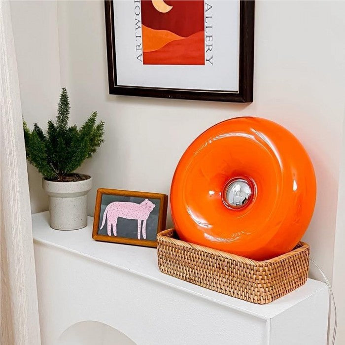 Bauhaus Donut LED-Wandleuchte & Tischlampe