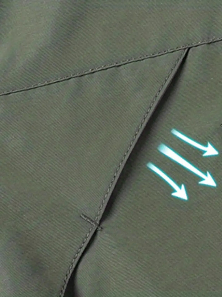 Wasserdichte Herren Outdoor Jacke, winddicht, robust, vielseitig, ideal für Abenteuer bei jedem Wetter, modisch und funktiona